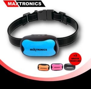 MAXTRONICS™ Anti-blafband 7 niveaus - Incl. 4 Opzetstukjes en 2 batterijen - Trainingsband – Opvoedingshalsband