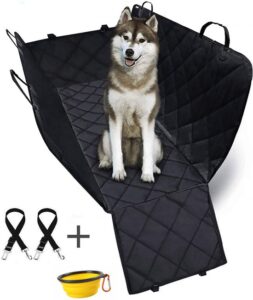 Hondendeken voor op de achterbank in je auto - Achterbank Bescherming – Kofferbak – Slijtvast – 137x147cm - Zwart