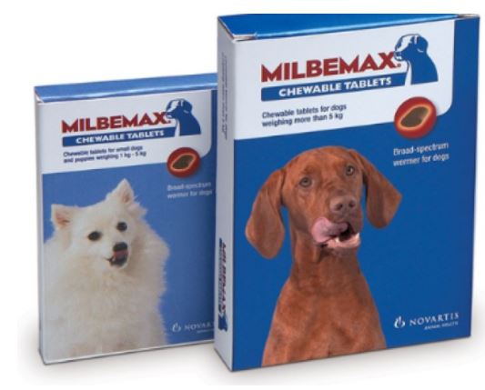 milbemax ontwormingsmiddel voor honden