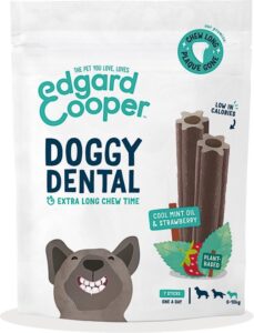 Edgard & Cooper Doggy Dental Sticks Aardbei