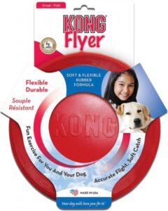 Kong Flyer Frisbee - Hondenspeelgoed - Rood - Ø25 cm