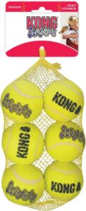 Kong Squeakair Ball - Hondenspeelgoed - 6 St
