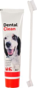 Tandpasta en tandenborstel hond - 3 sets