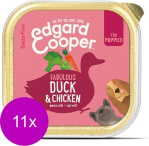 Edgard & Cooper Eend & Kip Kuipje- Voor Puppy's - Hondenvoer