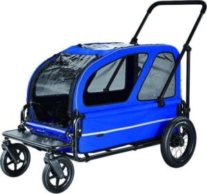 Airbuggy hondenbuggy carriage royal blauw 127x70x100 cm