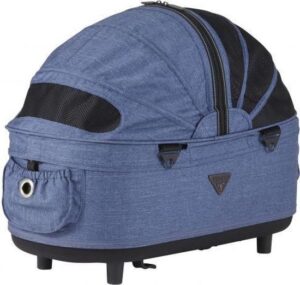 Airbuggy reismand hondenbuggy dome2 m cot earth blauw 67x33x51 cm