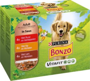 Bonzo Vitafit Multipack Rund - Kip - Lam