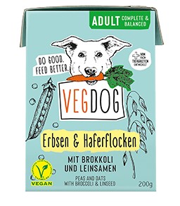 VEGDOG Adult veganistisch nat hondenvoer