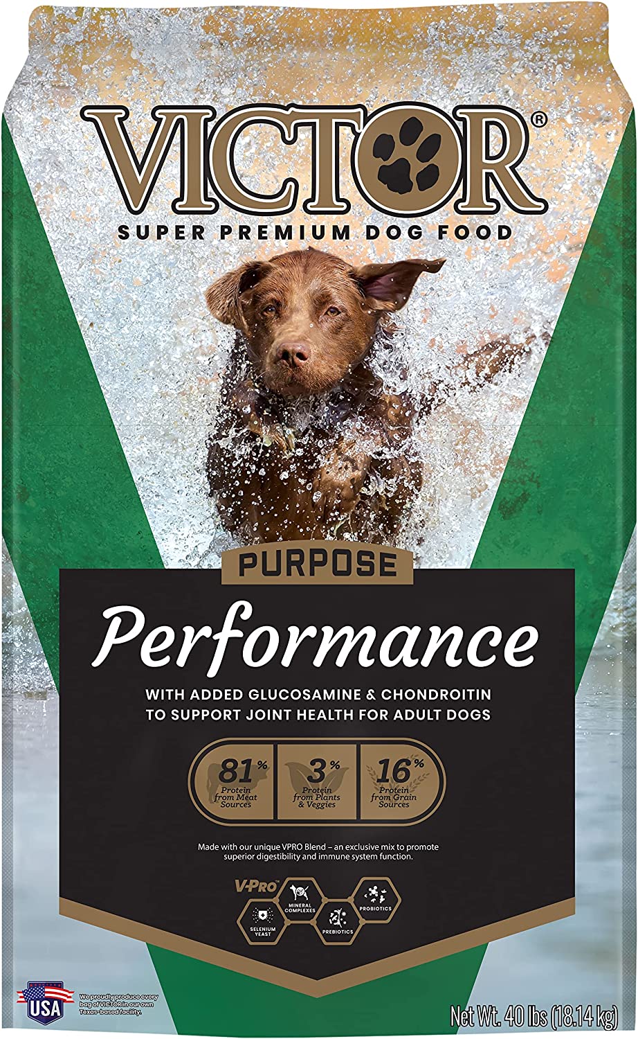 VICTOR Super Premium Hondenvoer – Prestaties