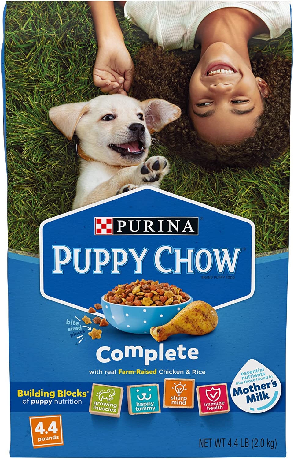 Purina Puppy Chow met Kip & Rijst Droogvoer