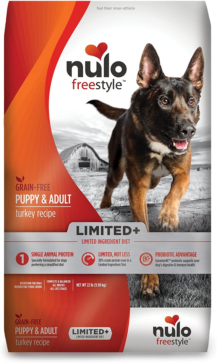 Nulo Puppy &Adult Freestyle Limited Turkije Recept