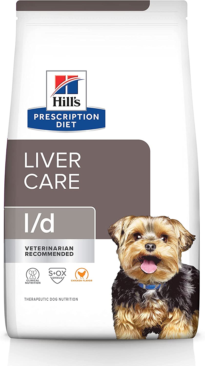 Hill's Prescription Dieet l / d Liver Care Chicken Flavor Droog hondenvoer,