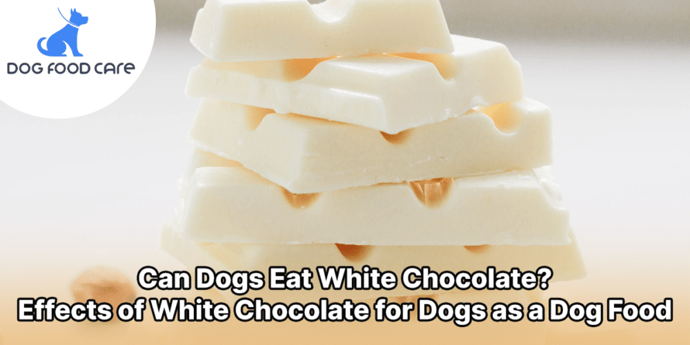 kunnen honden witte chocolade eten